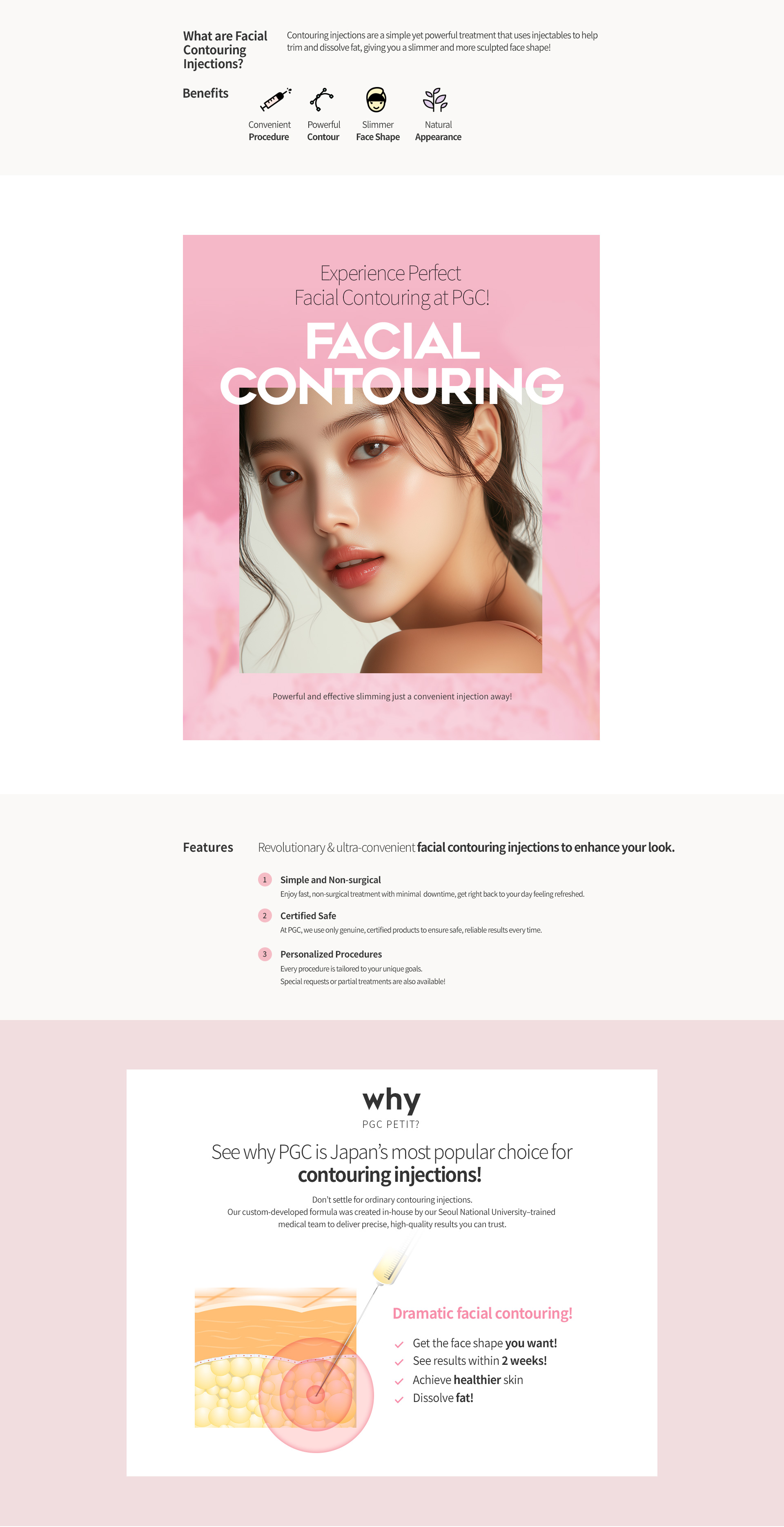 Facial Contour Injection | PGC Clinic Shinjuku